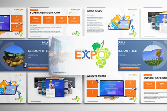 I will design your custom powerpoint presentation or pitch deck