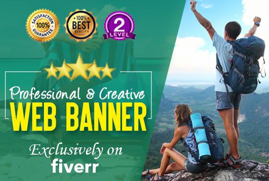 I will designer social media or web banner maker,advertising