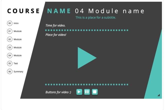 I will develop a custom elearning course in articulate storyline I english and german