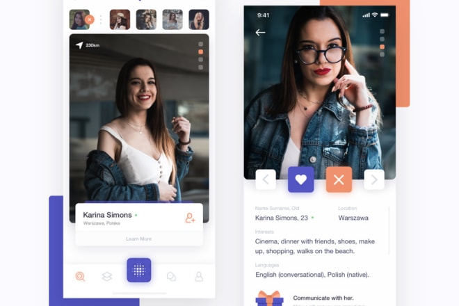 I will develop for you dating app with advanced features like video calling