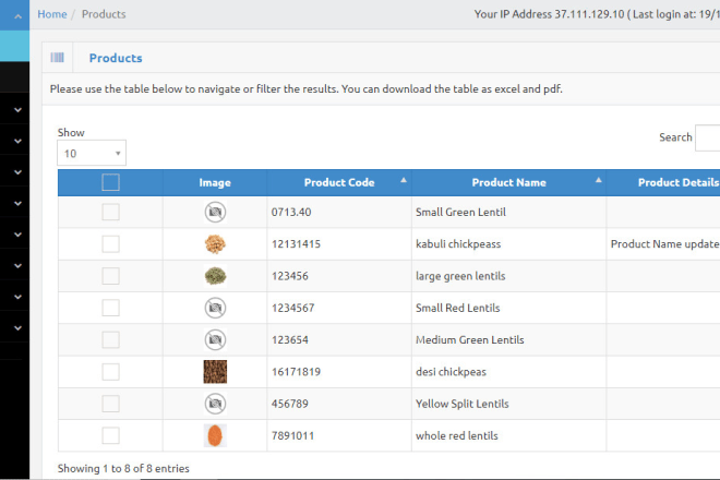 I will develop inventory management system in PHP codeigniter