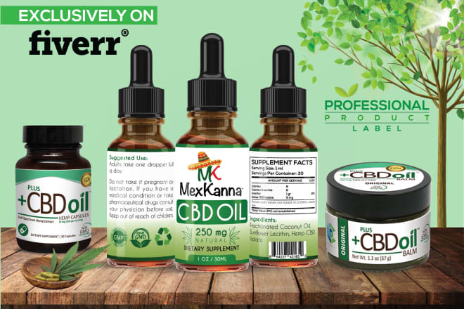 I will develop pixel perfect product label design