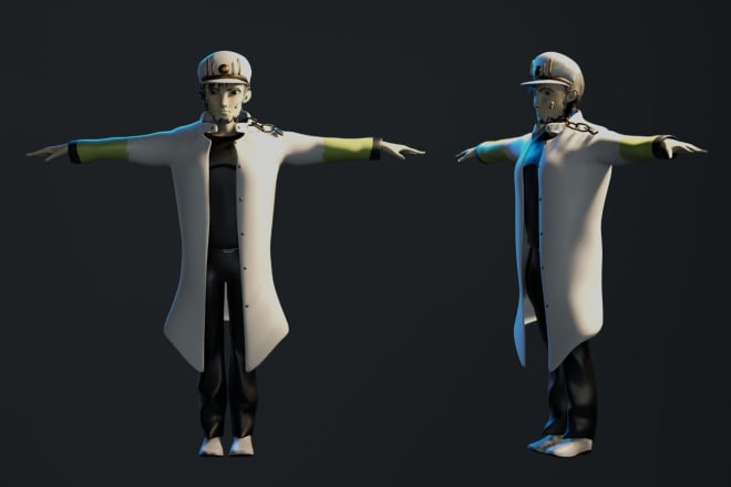 I will do 3d character modelling in blender 3d