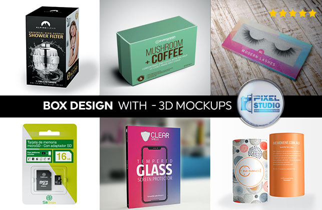 I will do 3d realistic online product renderings