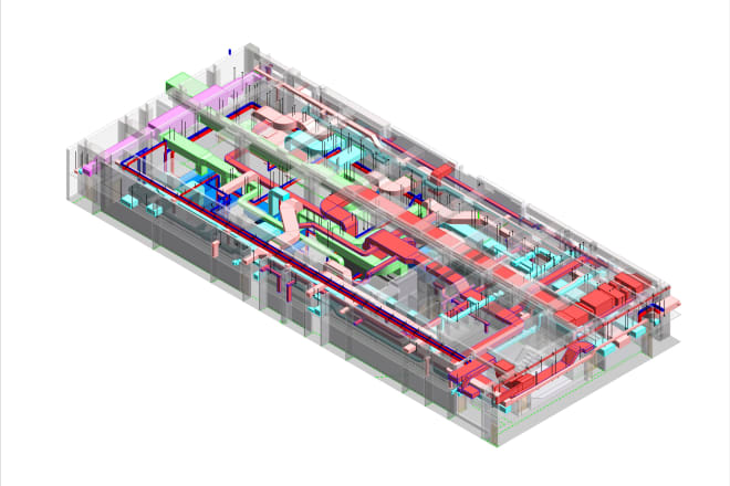 I will do 3d revit design,model for mep and architecture