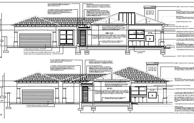 I will do a full set of construction drawings