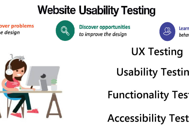I will do a usability test your website and app