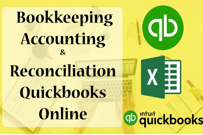 I will do accounting and bookkeeping in quickbooks online