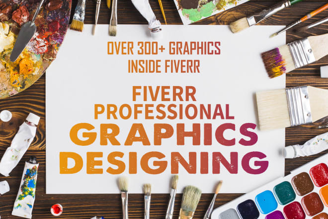 I will do any graphic designing