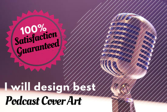 I will do best podcast logo, cover art, album cover super fast