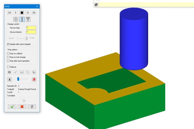 I will do cam or cnc programming in mastercam