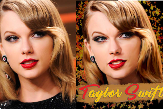 I will do caricature photo editing in photoshop
