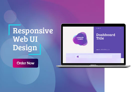 I will do catchy cool and responsive web ui and ux design