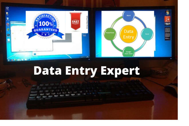 I will do data building data entry