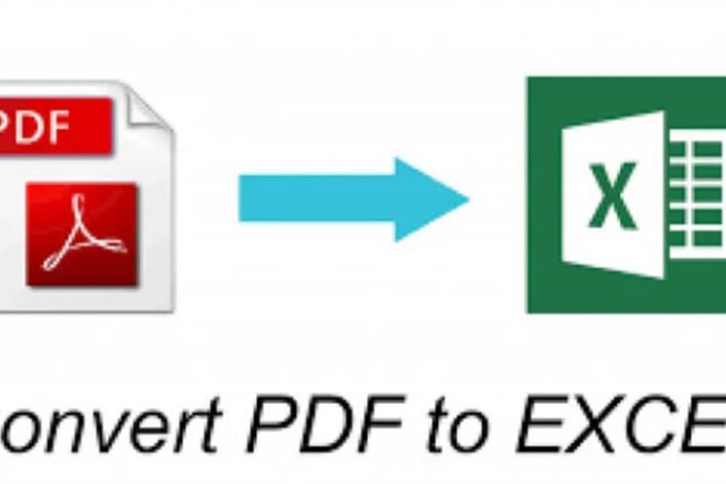 I will do data conversion from pdf to ms word