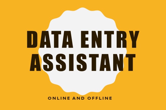 I will do data entry, research and pdf, image to word,excel conversion