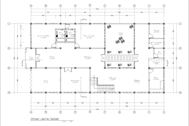 I will do draw house floor plan and elevation
