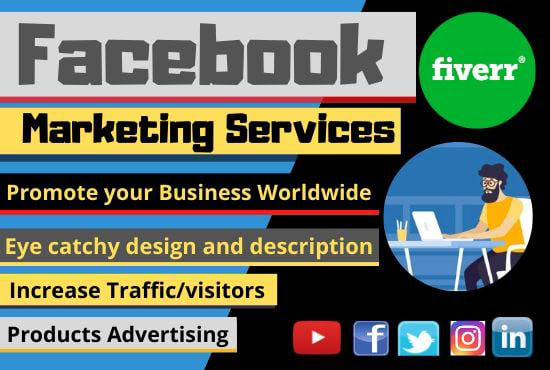 I will do facebook marketing services for any product or business in USA