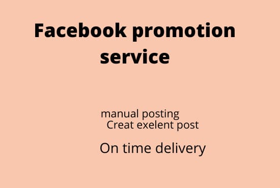 I will do facebook promotion in USA