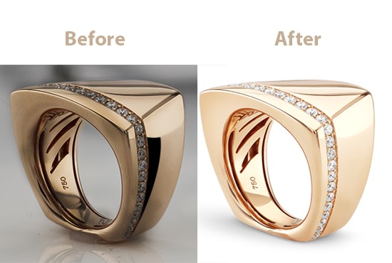 I will do high end jewelry retouching at studio quality