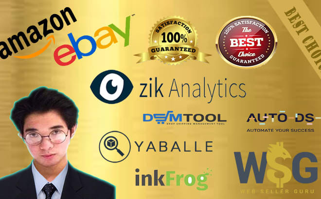 I will do internet research, product listing, photoshop great