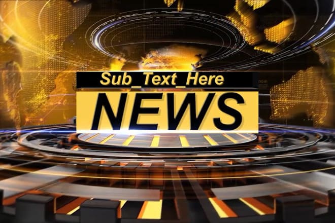 I will do many breaking news intro animation video