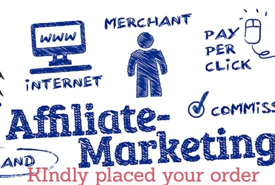 I will do massive affiliate link,affiliate marketing on top rated platform