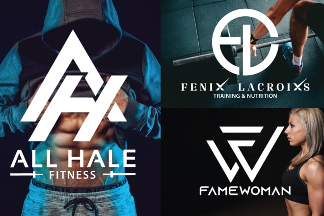 I will do modern fitness,gym, warrior, sports and monogram logo