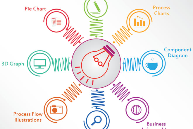 I will do professional infographics, graphs, flow charts