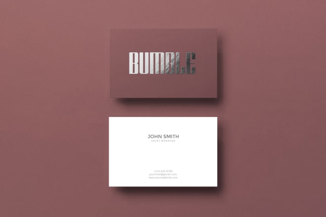 I will do professional modern business card design