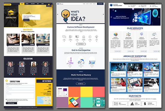 I will do PSD website and app design