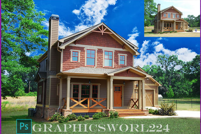 I will do real estate photo editing service