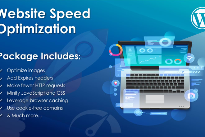 I will do speed optimization of your wordpress website in 24 hours