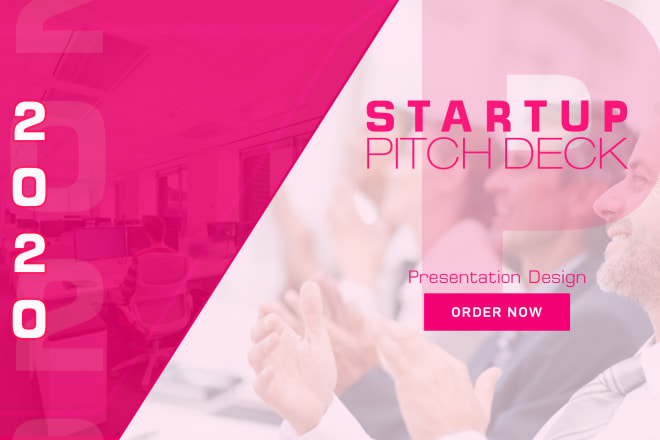 I will do startup pitch presentation design, keynote, google slides