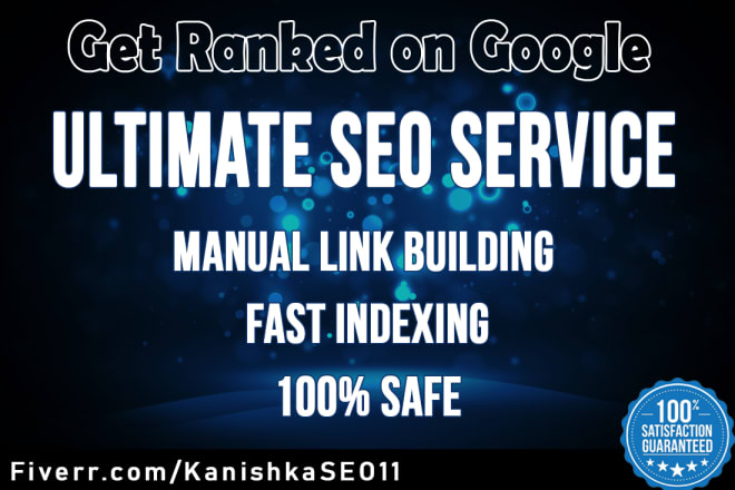 I will do tiered, manual, safe link building with indexing for SEO