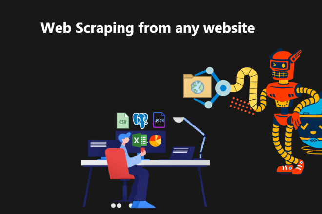 I will do web scraping, crawling and data extraction with python and node js