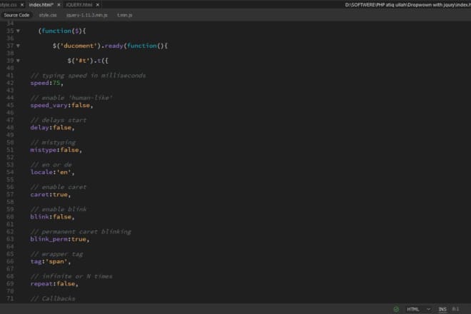 I will do webprograming job like adding jquery plugins on webpage