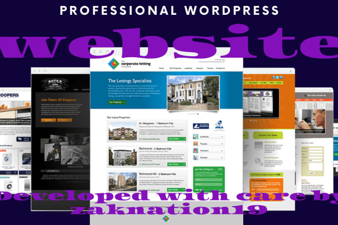 I will do wordpress website development and design