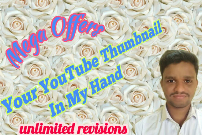 I will do youtube professional thumbnail maker