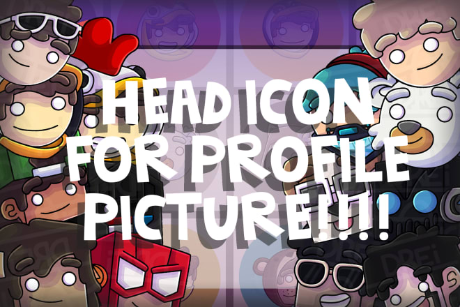 I will draw a cartoon version of your character