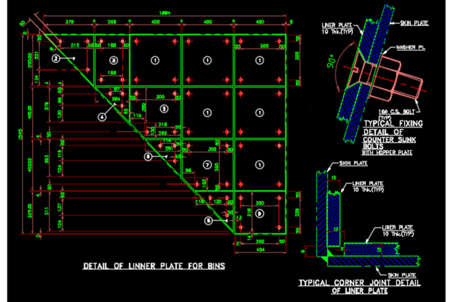 I will draw engineering drawing, for leaders