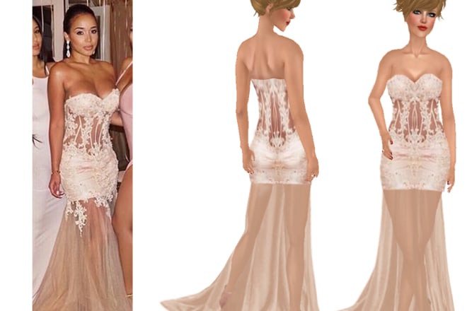 I will draw fashion illustration or fashion sketches