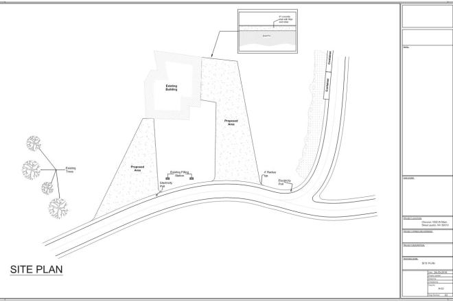 I will draw site plan on autocad from google maps