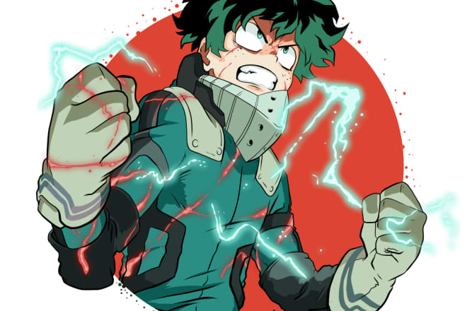 I will draw you an anime character