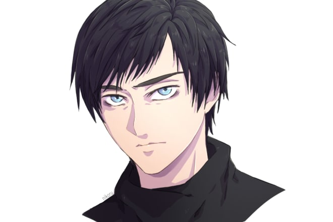 I will draw you portraits in anime style