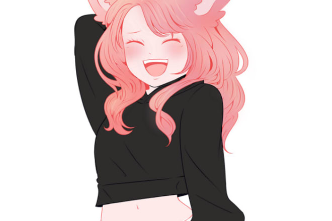 I will draw you whatever you want in a cute anime art style