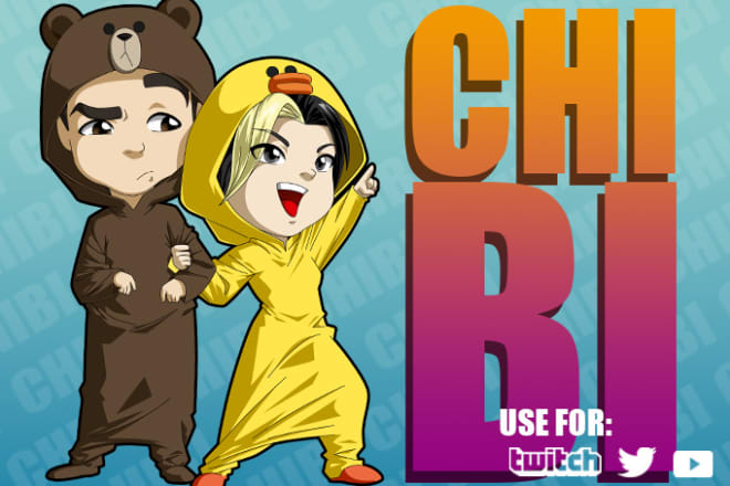 I will draw your chibi for social networks