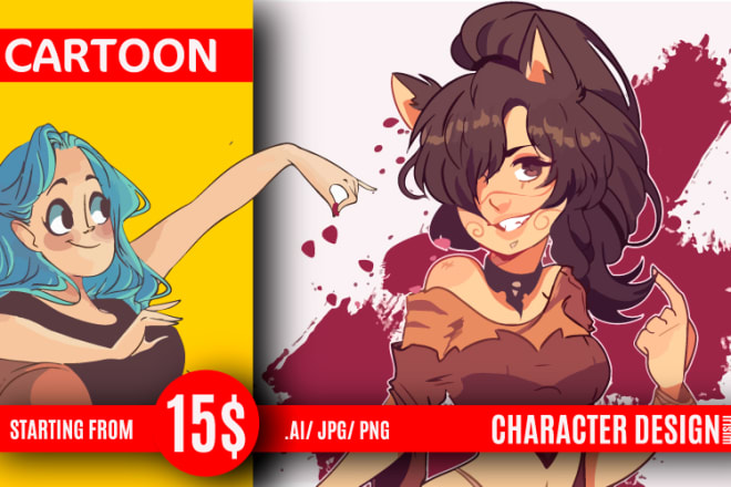 I will drawn a nsfw cartoon or sfw pokemon, naruto, character