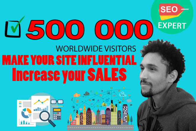 I will drive real web traffic on your website