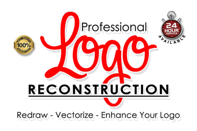 I will enhance, revamp, update, redraw logo